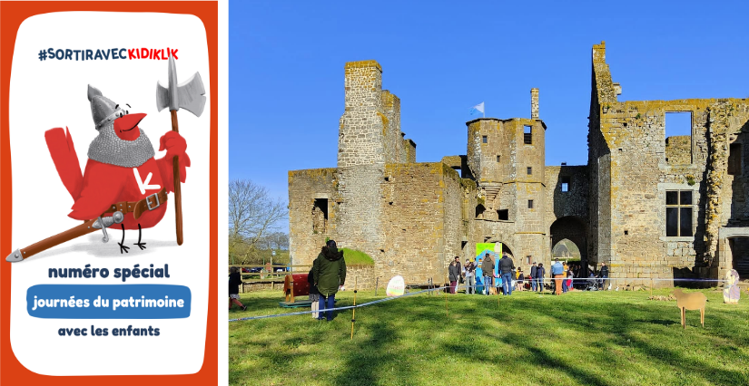 Journées Européennes du Patrimoine, château du Bois Thibault, Lassay-Les-Châteaux