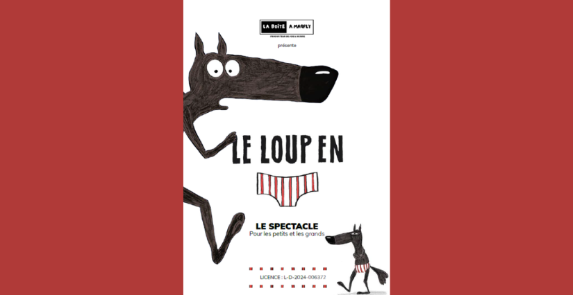 Théâtre illustré "Le Loup en slip", dès 4 ans, 