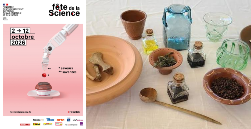 Fête de la science, à table les romains, musée archéologique de Jublains