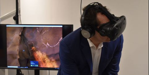 Entrez dans la grotte Mayenne-Sciences grâce à la Réalité Virtuelle dès 10 ans au Musée de Préhistoire, Saulges