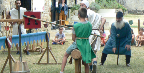 Animation famille "Le Tournoi des Écuyers", au Château de Ste Suzanne