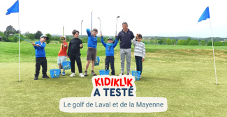 REPORTAGE : kidiklik vous fait découvrir l'école de golf, Changé