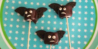 Recette - Des Chamallows super-bat pour Halloween !